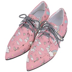 Women s Pointed Oxford Shoes 