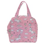 Cute Unicorn Seamless Pattern Boxy Hand Bag