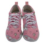 Cute Unicorn Seamless Pattern Women Athletic Shoes