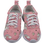 Cute Unicorn Seamless Pattern Kids Athletic Shoes