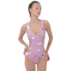 Side Cut Out Swimsuit 