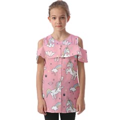 Fold Over Open Sleeve Top 
