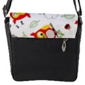 Flap Closure Messenger Bag (S) 