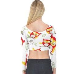Long Sleeve Crop Top 