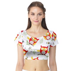 Short Sleeve Crop Top 