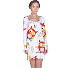 Long Sleeve Nightdress 