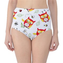 Classic High-Waist Bikini Bottoms 
