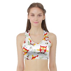 Sports Bra with Border 