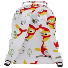 Rounded Multi Pocket Backpack 
