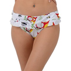 Frill Bikini Bottoms 