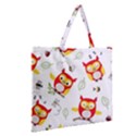 Zipper Large Tote Bag 