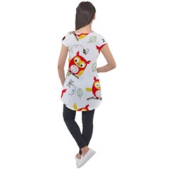 Cap Sleeve High Low Top 