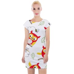 Cap Sleeve Bodycon Dress 