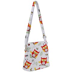 Zipper Messenger Bag 