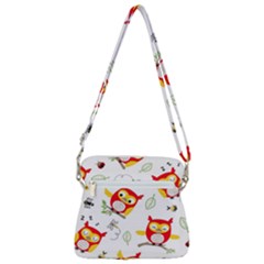 Zipper Messenger Bag 
