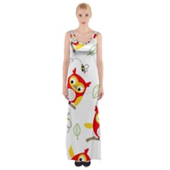Thigh Split Maxi Dress 