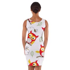 Wrap Front Bodycon Dress 