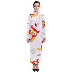 Turtleneck Maxi Dress 
