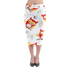Midi Pencil Skirt 