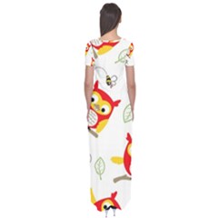 Short Sleeve Maxi Dress 