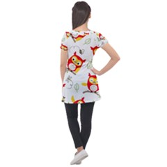 Puff Sleeve Tunic Top 