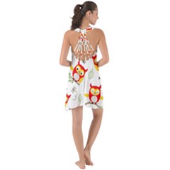 Show Some Back Chiffon Dress 