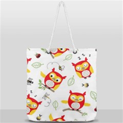 Full Print Rope Handle Tote (Large) 