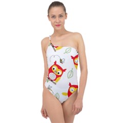 Classic One Shoulder Swimsuit 