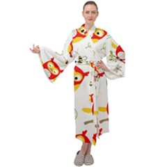 Maxi Velvet Kimono 