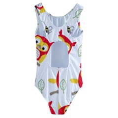 Kids  Cut-Out Back One Piece Swimsuit 
