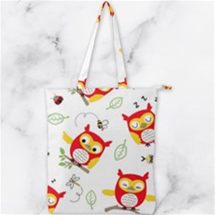 Double Zip Up Tote Bag 