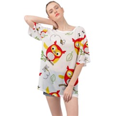 Oversized Chiffon Top 