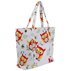 Zip Up Canvas Bag 