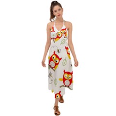 Halter Tie Back Dress  
