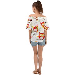 Off Shoulder Short Sleeve Top 