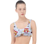 Seamless Pattern Vector Owl Cartoon With Bugs The Little Details Bikini Top