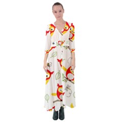 Button Up Maxi Dress 