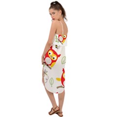 Waist Tie Cover Up Chiffon Dress 