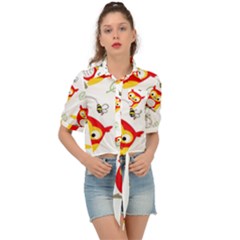 Tie Front Shirt  