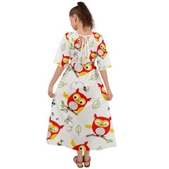 Kimono Sleeve Boho Dress 