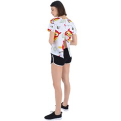 Open Back Sport T-Shirt 