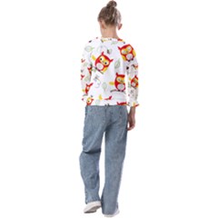 Kids  Cuff Sleeve Top 