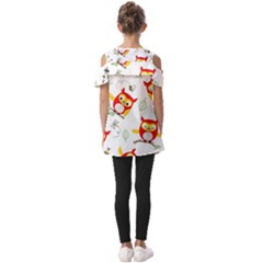 Fold Over Open Sleeve Top 