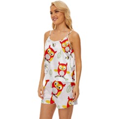 Satin Pajama Short Set 