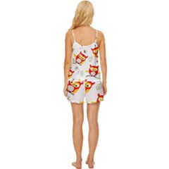Satin Pajama Short Set 