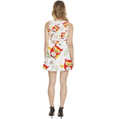 Sleeveless High Waist Mini Dress 