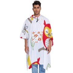 Men s Hooded Rain Ponchos 