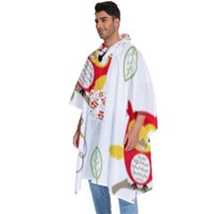 Men s Hooded Rain Ponchos 