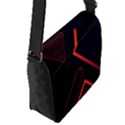 Flap Closure Messenger Bag (S) 