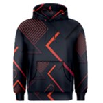 Gradient Geometric Shapes Dark Background Design Men s Core Hoodie